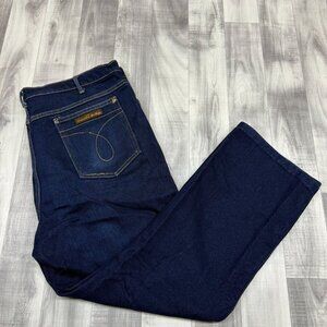 ✅Womens 37x27 American Heritage Jeans Long Mid Rise Dark Wash Denim **ALERTED